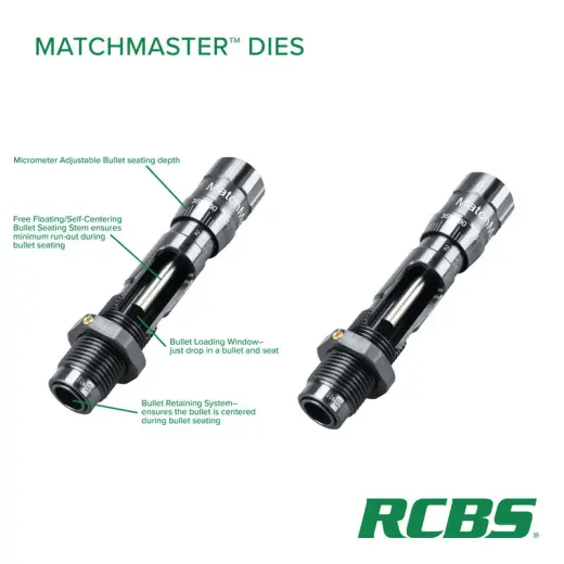 RCBS MATCHMASTER SEAT DIE 7MM PRC